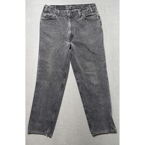 Vintage Orange Tab Levis Jeans 560 Mens 36x34 (32x29) Gray Distress Faded USA 94